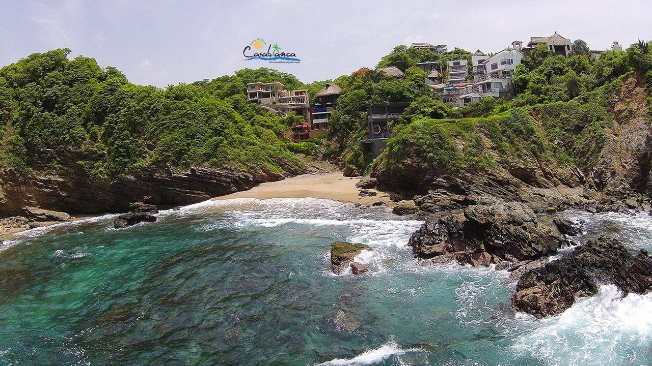 Casablanca Guest House - Adults Only - Starlink Internet! Zipolite Buitenkant foto