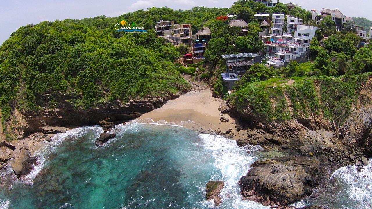 Casablanca Guest House - Adults Only - Starlink Internet! Zipolite Buitenkant foto